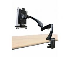 Ergotron Neo-Flex Desk Mount Tablet Arm Befestigungskit Gelenkarm Spannbefestigung für Tisch Tischplattenbohrung Tablett Schwarz bis zu 10"