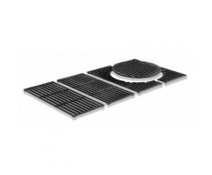 Enders Guss-Rost SWITCH GRID für Gasgrill: KANSAS 4, Gusseisen, optionale Einsätze: Sear Grate, Pizzastein, Grill-Guss-Pfanne, Geflügelbräter #7788