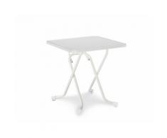 BEST Scherenklapptisch eckig 67x67cm weiss 26527000
