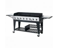tepro Gasgrill Montgomery 6- Brenner 3155 mit abklappbaren Seitenablagen und extra großer Grillfläche