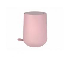 Zone Denmark Nova Pedaleimer Mülleimer Kosmetikeimer Badeimer Treteimer 5 Liter pastell rosa inkl 1 Rolle Beutel 352049-S01