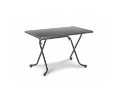 BEST Scherenklapptisch eckig 110x70cm anthrazit 26521150