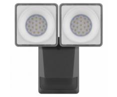 LEDVANCE ENDURA PRO SPOT SENSOR LED Wandstrahler Kaltweiß 18,7 cm Kunststoff Dunkelgrau 2-Flammig, 228924