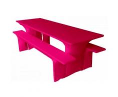 Hussen Festzeltgarniture pink Stretch