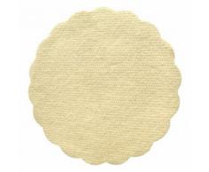 2000x Tassenuntersetzer Glasuntersetzer Airlaid O 9cm champagner