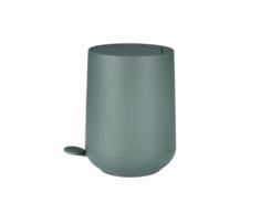 Zone Denmark Nova Pedaleimer Mülleimer Kosmetikeimer Badeimer Treteimer 5 Liter grün inkl 1 Rolle Beutel 361131-S01