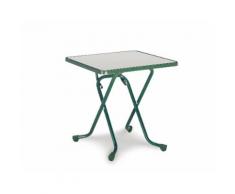 BEST Scherenklapptisch eckig 67x67cm grün 26527030