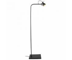 BRILLIANT JESPER Leseleuchte 146 cm Metall Schwarz korund, 99029/86