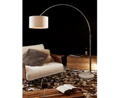 SalesFever Bogenlampe 210 cm weiß