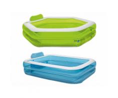 CRIVIT® Planschbecken, Jumbo, 600 l Volumen, integrierte Kopfstütze