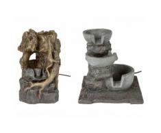 MELINERA® Zimmerbrunnen, mit Beleuchtung