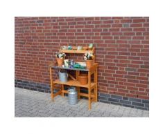 Promadino Pflanztisch klappbar mit Ablage