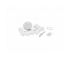 LIVARNO LUX® Outdoor Lichterkette, mit Lautsprecher, 10 dimmbare Leuchtkugeln
