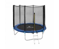 Uniprodo Gartentrampolin - Ø 240 cm - Netz UNI_TRAMPOLINE_04