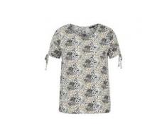 Bluse mit Knopfleiste am Rücken