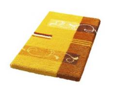 Supersoft Badgarnitur mit rutschhemmender Latexierung, Größe 112 (Deckelbezug mit Kordel, 47/ 50 cm), Gelb