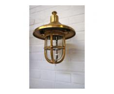 Aussenleuchte Haustür, Messing- Schiffslampe, Lampe f. Gartenhaus, Scheepslamp S