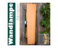 Wandlampe, Dachziegel, Mönch-Nonne -für Innen und Außen- Model " Monotono"