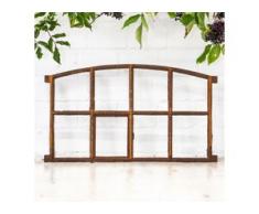 Antik Eisenfenster Stall Fenster Garage mit Öffnung - Mauer Ruine Gartenhaus