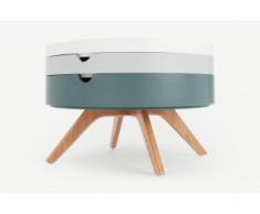 Cairn runder Couchtisch, Grau