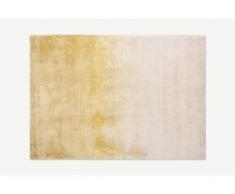 Tazim Teppich (160 x 230 cm), Rosa und Gelb