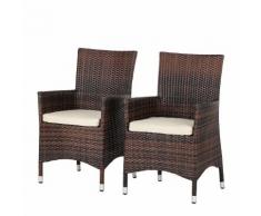 Gartensessel Paradise Lounge (2er-Set)