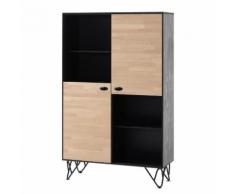 Regal William - Birke massiv / Kiefer massiv