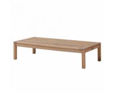 Gartentisch Moretti I - Teakholz massiv - Grau