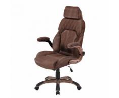 Chefsessel Baylor XXL - Microfaser / Kunststoff - Kupfer