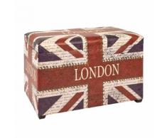 Sitztruhe Union Jack Vintage - Kunstleder