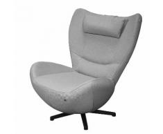 Drehsessel Tom Pure Webstoff - Stoff TBO29 moody grey
