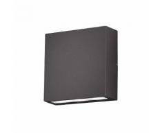 EEK A+, LED-Außenleuchte Thames - Aluminium / Kunststoff - Anthrazit - 2-flammig