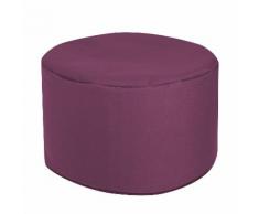 Pouf DotCom Bebop Uni Scuba Webstoff - Aubergine