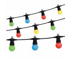 EEK A+, LED-Lichterkette bunt 7,5m - Multicolor Kunststoff