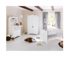 Babyzimmerset Florentina Kids II (3-teilig) - Weiß