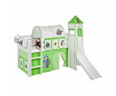 Spielbett JELLE Pirat Gruen