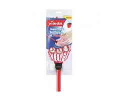 Vileda SuperMocio Microfibre & Power Wischmop, mit Stiel, Reinigungsmop mit hoher Saugkraft und Leistung, 1 Packung = 1 Stück