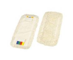 Cleankeeper Laschenmopp, Wischmop, 65% Baumwolle, 35% Polyester, Breite: 40 cm, Farbe: natur