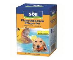 Söll Planschbecken Pflege-Set, Das praktische Set bestehend aus AquaDes und AlgenFrei, 1 Set - Für ca. 2500 Liter Wasser