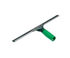 UNGER ErgoTec® Wischer Fensterabzieher, Soft, Fensterwischer komplett mit Griff, Schiene und weichem Gummi, Breite: 35 cm