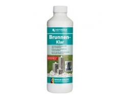 HOTREGA® Brunnen-Klar Brunnenreiniger, Entkalker ideal für Spring- und Zimmerbrunnen, Wasserspiele und Vernebler, 500 ml - Flasche