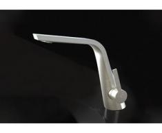 Steinberg Serie 260 Waschtisch-Einhebelmischer mit Ablaufgarnitur, Farbe Brushed Nickel