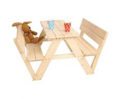 Pinolino® Garten-Kindersitzgruppe »Nicki«, Picknicktisch, BxHxT: 105x90x51 cm
