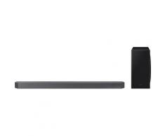 Samsung HW-Q810B 5.1.2 Soundbar (Bluetooth, WLAN (WiFi), 360 W, 5.1.2-Kanal (mit 11 integrierten Lautsprechern), Dolby Atmos- und DTS:X-Unterstützung, Ausgangsleistung (RMS): 360 W)
