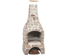WELLFIRE Grillkamin »Landau«, BxTxH: 80x77x202 cm