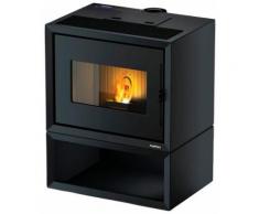 Freepoint Pelletofen »MODO BOX«, 9,36 kW, Zeitbrand, Stahl