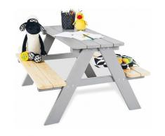 Pinolino® Kindersitzgruppe »Nicki für 4, grau«, Made in Europe