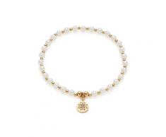 CIAO! BY LEONARDO Armband »Pelena gold CIAO, 021178«, mit Kristallglas - mit Muschelkernperle