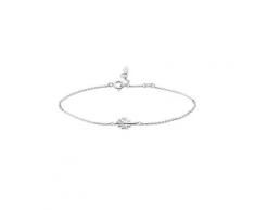 Fossil Silberarmband »Palme, STERLING SILVER, JFS00549040«, mit Zirkonia