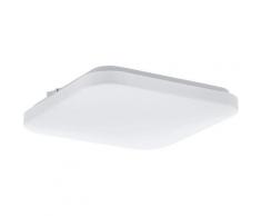 EGLO Deckenleuchte »FRANIA«, weiß / L28 x H7 x B28 cm / inkl. 1 x LED-Platine (je 10W, 1100lm, 3000K) / warmweißes Licht - Deckenlampe - Schlafzimmerlampe - Büroleuchte - Lampe - Schlafzimmer - Küche - Flur - Flurlampe - Küchenlampe